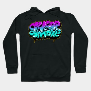 cheap smoke graffiti art Hoodie